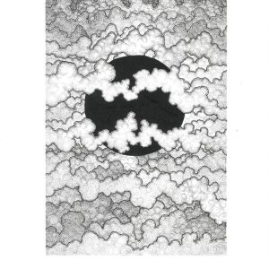Clouds — 9 × 12 Art Print