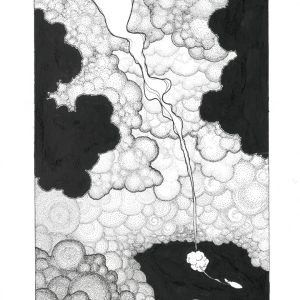 Descent — 9 × 12 Art Print