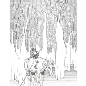 The Hunt — 9 × 12 Art Print