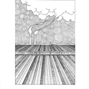 Train — 9 × 12 Art Print